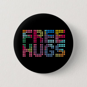 Free Hugs button