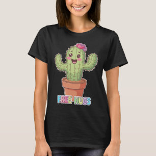 Free hugs Cactus adorable and charming T-Shirt