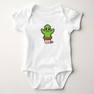 Free Hugs Cactus Baby Bodysuit – Cute Cactus Baby