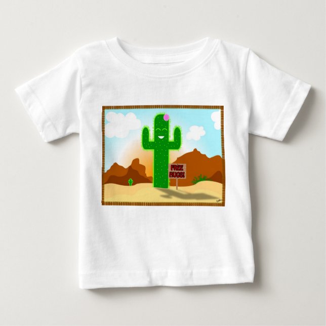 Free Hugs Cactus Infant T-Shirt (Front)