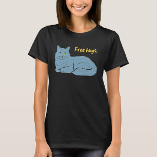 Free Hugs Cat Kitty Cat T-Shirt