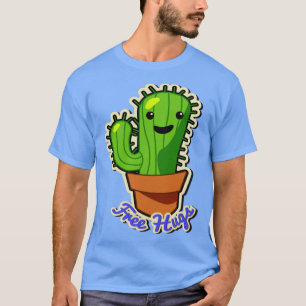 Free Hugs Cute Cactus T-Shirt