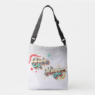 Free Hugs - Deluxe Colourful Dots Mix Edition Crossbody Bag