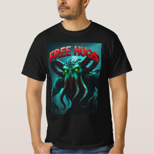 FREE HUGS (From Your New God) Cthulhu  T-Shirt