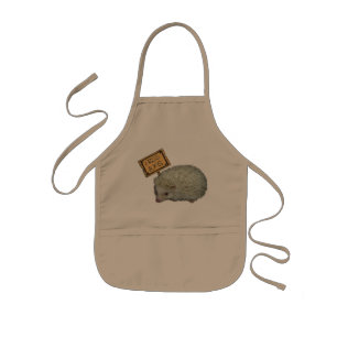Free Hugs Hedgehog Kids Apron