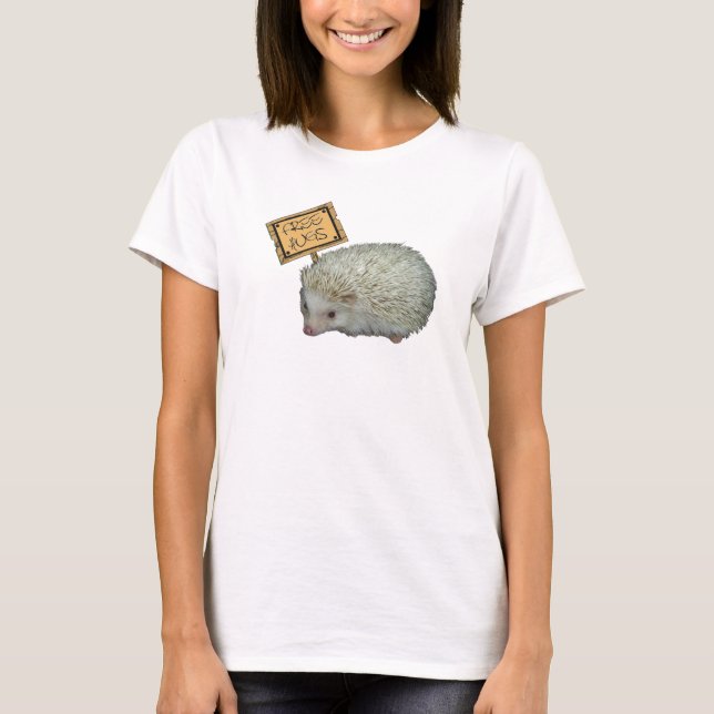 Free Hugs Hedgehog T-Shirt (Front)