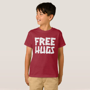 Free Hugs Kids' Tagless Hanes T-Shirt