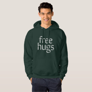 Free Hugs Men's Basic Hooded Sweatshirt