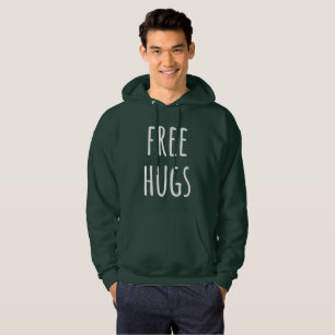 Free Hugs Men's Basic Hooded Sweatshirt