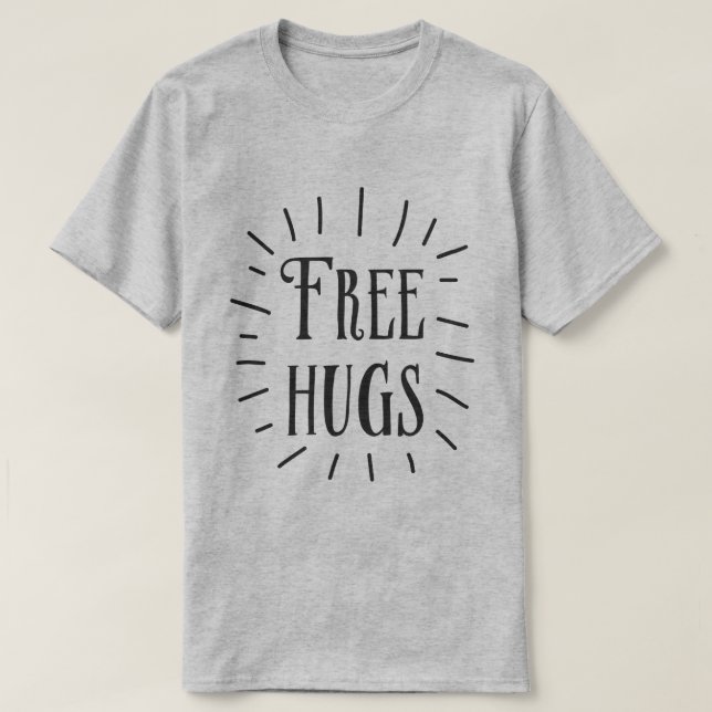 Free Hugs Men's T-Shirt (Design Front)
