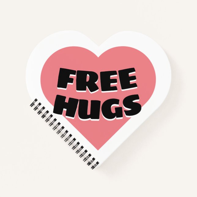Free Hugs Notebook (Front)