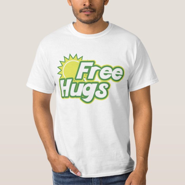 Free Hugs Novelty T-Shirt (Front)