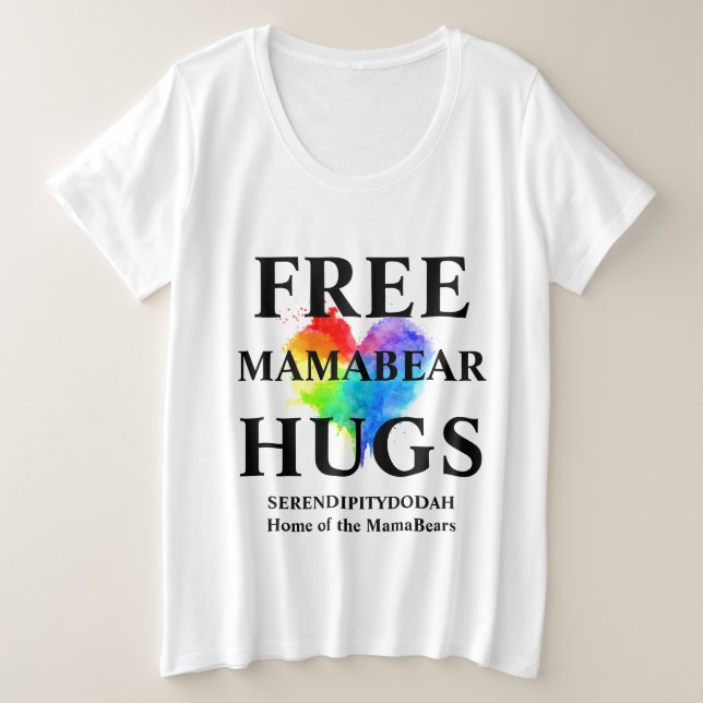 Free Hugs Plus Shirt (Design Front)
