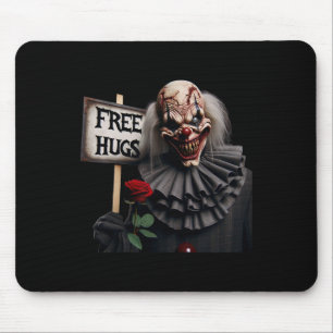 Free Hugs Scary Clown Valentine Halloween Horror 1 Mouse Pad
