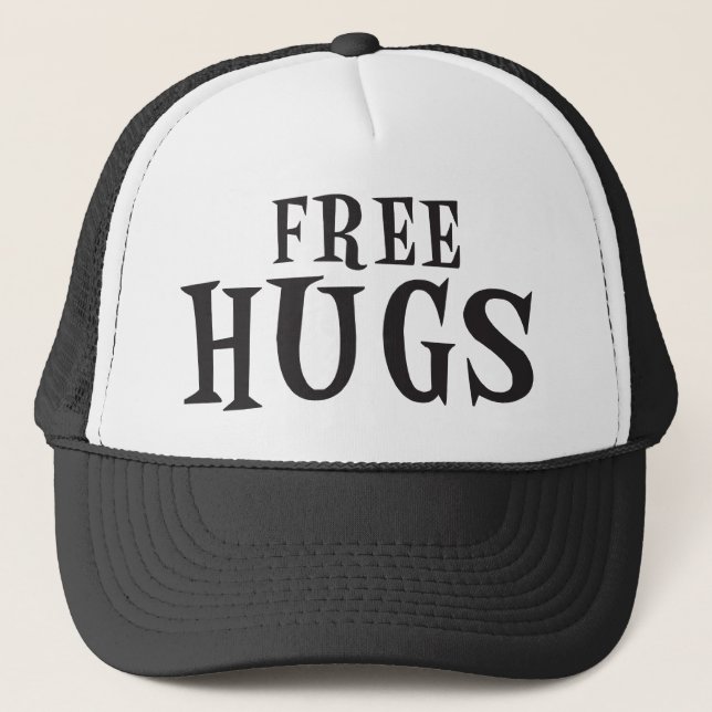 Free hugs trucker hat (Front)