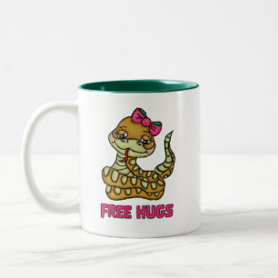 Free Hugs Two-Tone Coffee Mug