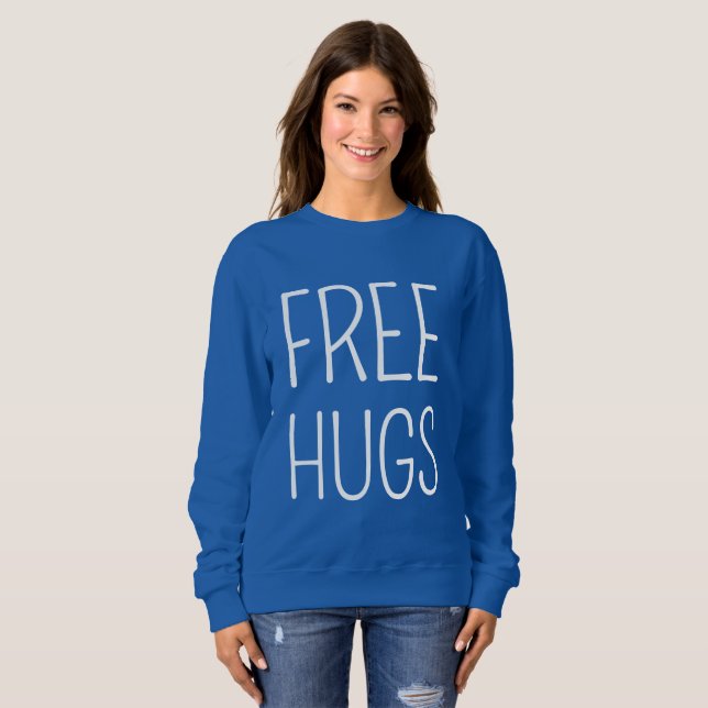 Free Hugs Women's Basic Sweatshirt (Front Full)
