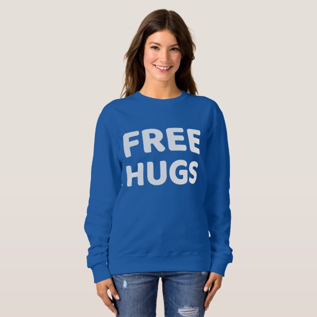Free Hugs Women's Basic Sweatshirt (Front Full)