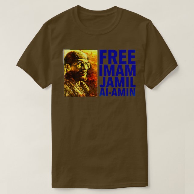 Free Imam Jamil AlAmin T-Shirt (Design Front)