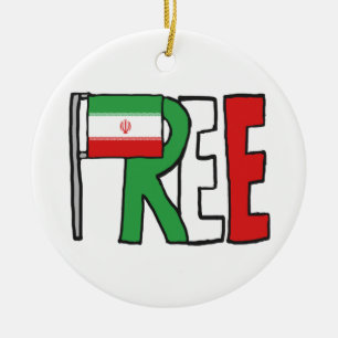 Free Iran Ceramic Tree Decoration