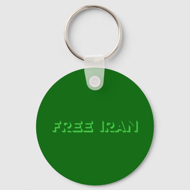Free Iran Key Ring (Front)