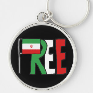 Free Iran Key Ring