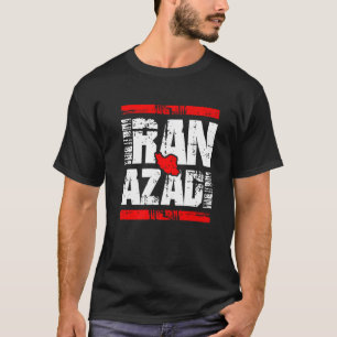 Free Iran  Persian Azadi Iranian Freedom Love  Quo T-Shirt