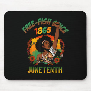 Free Ish Since 1865 African American Freeish Junet Mouse Pad