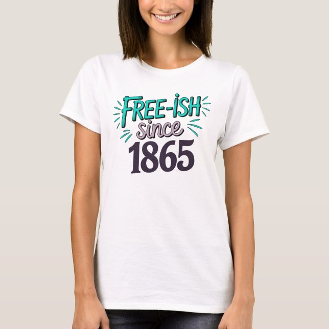 free ish womens T-Shirt (Front)