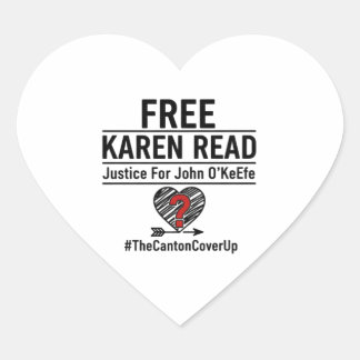 Free Karen Read Sticker Justice For John O'Keefe 