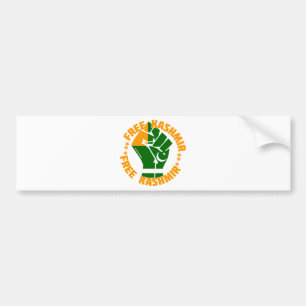 Free Kashmir Bumper Sticker
