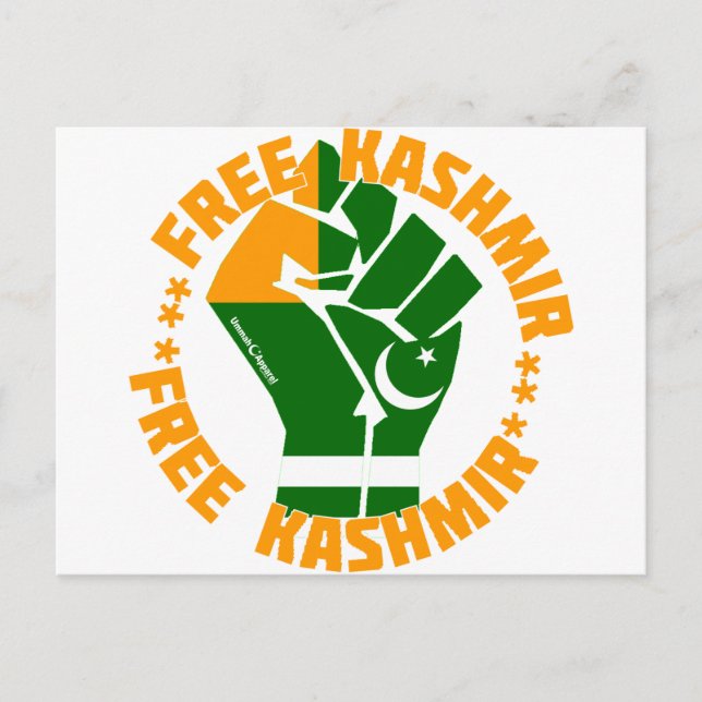 Free Kashmir Postcard (Front)