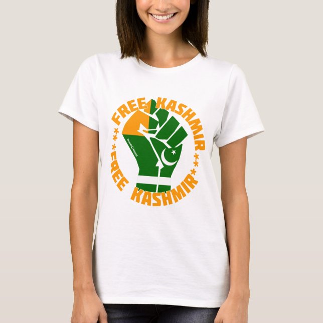 Free Kashmir T-Shirt (Front)