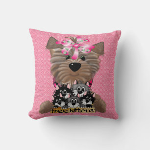 Free Kittens American MoJo Pillow