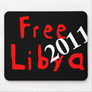 free libya 2011 mouse pad