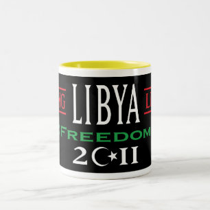 Free Libya Mugs Long Live Libya Freedom 2011