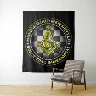 Free Mason Tapestry
