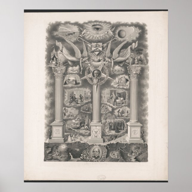 Free Masons Rock of Oddfellowship Poster (Front)