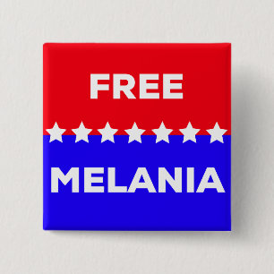 Free Melania Button