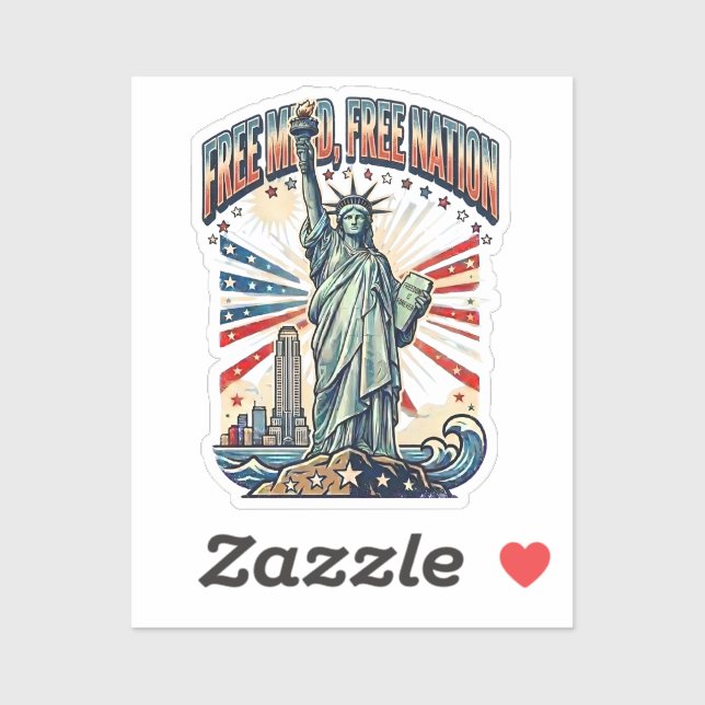 Free Mind Free Nation Design (Sheet)