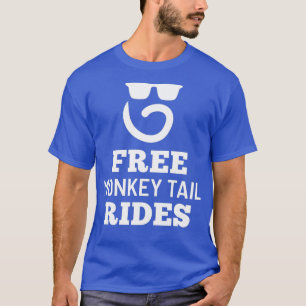 Free Monkey Tail Rides Monkey Tail Beard T-Shirt