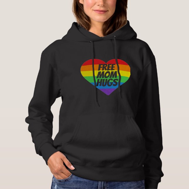 free mum hugs hoodie (Front)