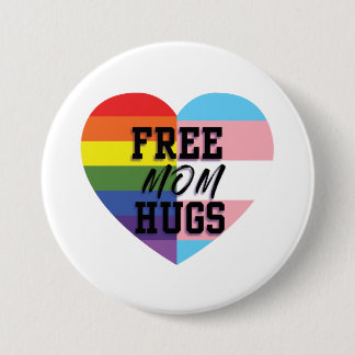 Free Mum Hugs LGBTQ Buttons