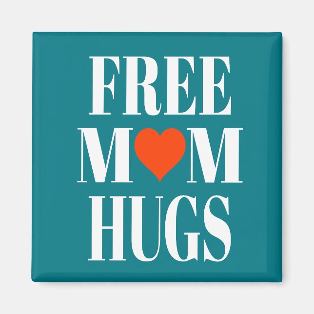 Free Mum Hugs Magnet (Front)