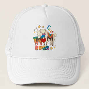Free Mum Hugs – Rainbow Sheep LGBTQ Pride Hug Trucker Hat