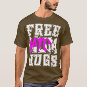 Free Mummy Mum Hugs Pink Bear Premium T-Shirt