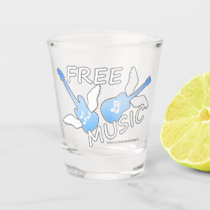 Free Music Shot Glass