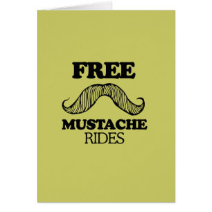 FREE MUSTACHE RIDES