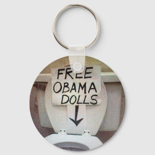FREE OBAMA DOLLS KEY RING