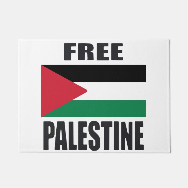 Free Palastine Doormat (Front)